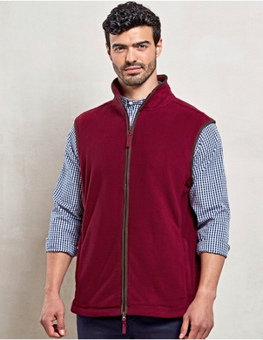 P-PR803-Mens Artisan Fleece Gilet